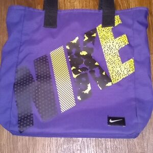 NikeTote Bag 90s Retro Unisex Size 13”X 15” - with Small Wallet